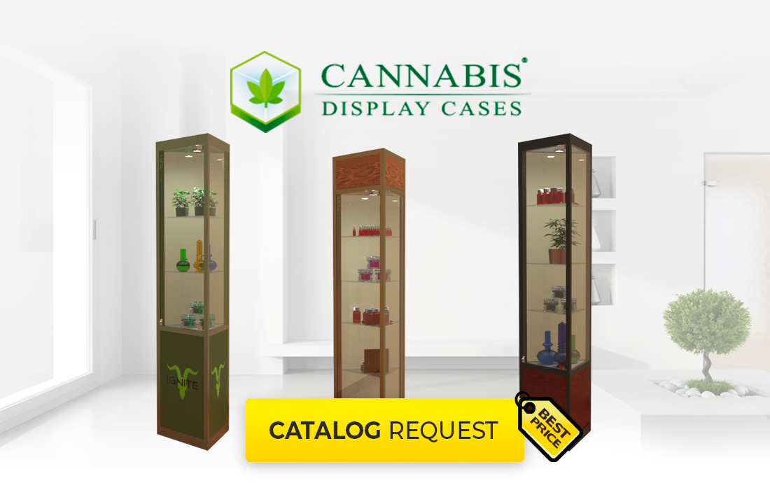 Cannabis Corner Display Cases