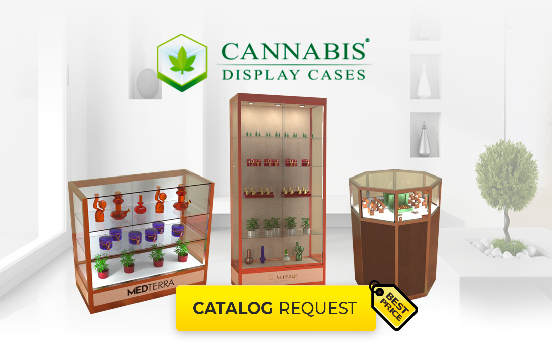 Cannabis Dispensary Display Cases